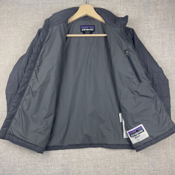 Patagonia Kids Nano Puff Insulated Puffer Jacket M Forge Grey PrimaLoft - Picture 5 of 12